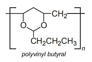 فرمول مولکولی پلی وینیل بوتیرال